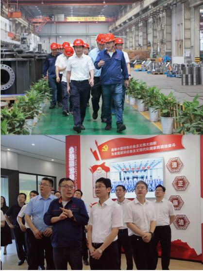 湖南省副省长曹志强到长泵调研 湖南省副省长曹志强到长泵调研
