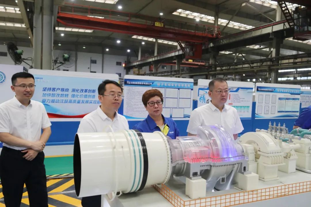 中国石油集团济柴动力有限公司到沈鼓集团调研 中国石油集团济柴动力有限公司到沈鼓集团调研