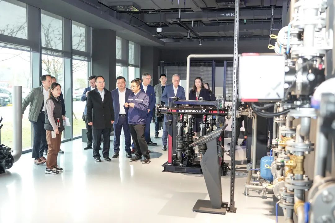 常熟市委书记虞伟会见格兰富高层 常熟市委书记虞伟会见格兰富高层