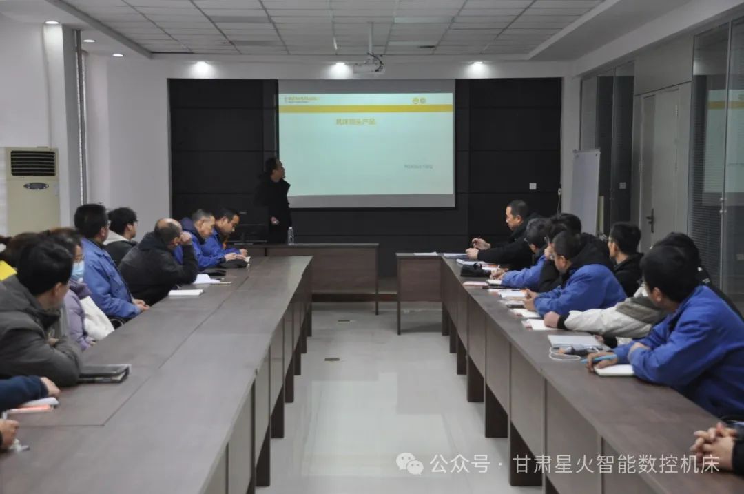 雷尼绍公司专业人员来星火机床公司开展培训 雷尼绍公司专业人员来星火机床公司开展培训