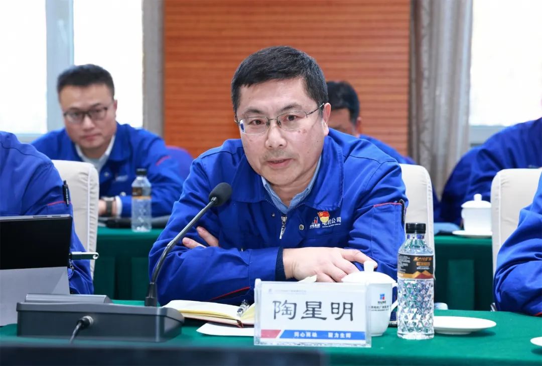 哈电集团首席技术专家陶星明在会上发言 哈电集团首席技术专家陶星明在会上发言