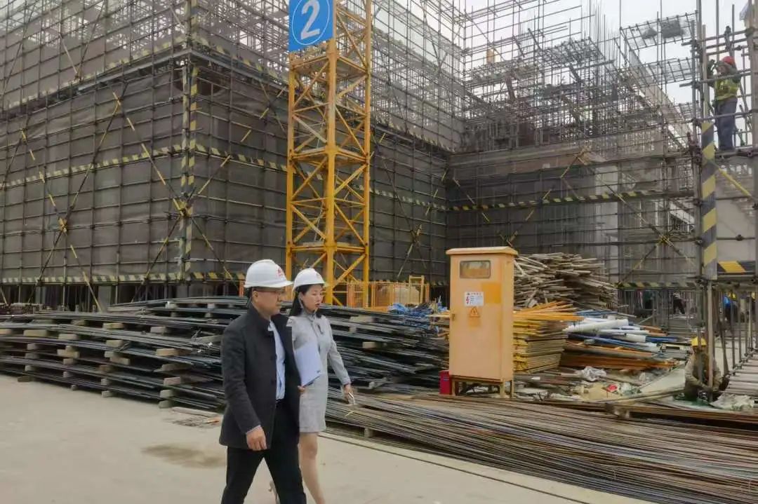 黄埔区永和街道办事处副主任胡建新莅临昕恒泵业智能制造产业园参观指导工作 黄埔区永和街道办事处副主任胡建新莅临昕恒泵业智能制造产业园参观指导工作