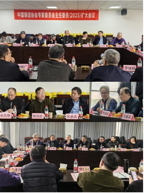 共绘蓝图,启航未来—中铸协专家委主任委员会议圆满召开 共绘蓝图,启航未来—中铸协专家委主任委员会议圆满召开