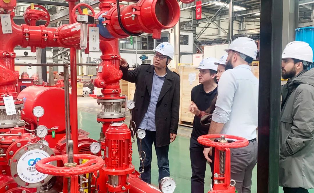俄羅斯客戶到訪凱利特泵業，共探合作新契機