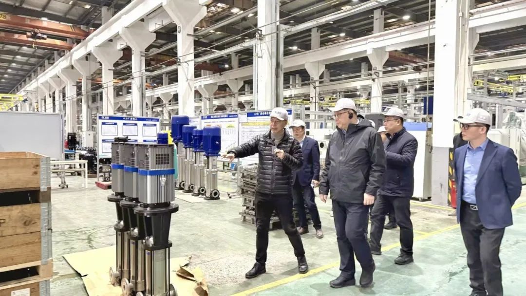 太原市热力集团到访凯泉泵业调研交流 太原市热力集团到访凯泉泵业调研交流