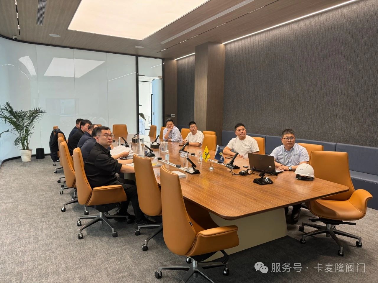 济南热电领导来卡麦隆阀门参观合作 济南热电领导来卡麦隆阀门参观合作