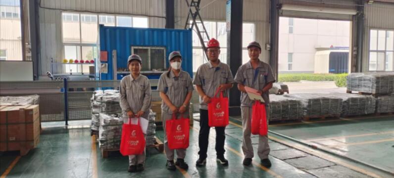 艾坦姆合金公司扎實開展安全“三進”活動