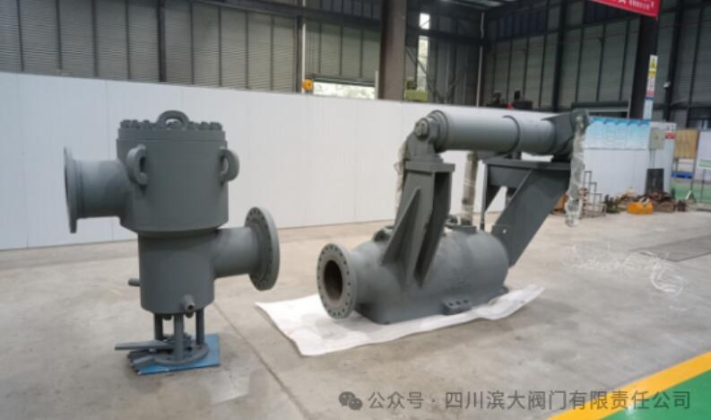 图为道默滨大阀门配供的主汽阀和低压调节阀 图为道默滨大阀门配供的主汽阀和低压调节阀
