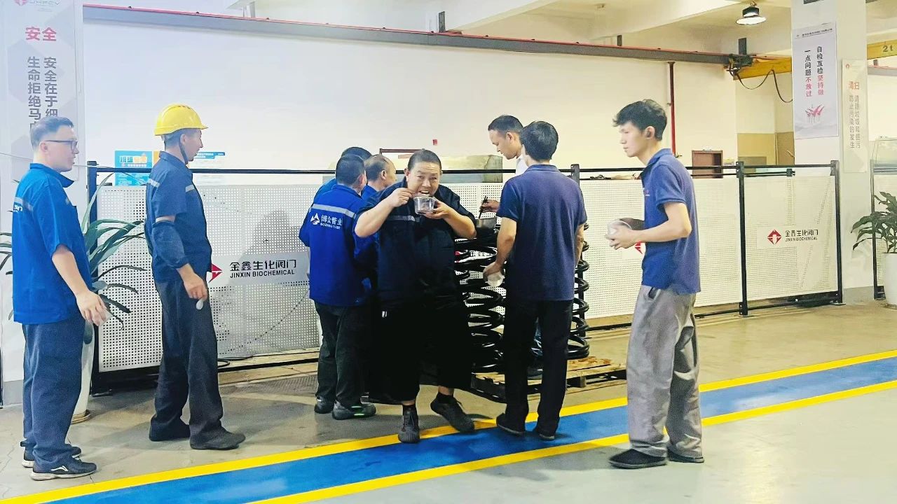 温州金鑫生化阀门多举措关爱员工 温州金鑫生化阀门多举措关爱员工