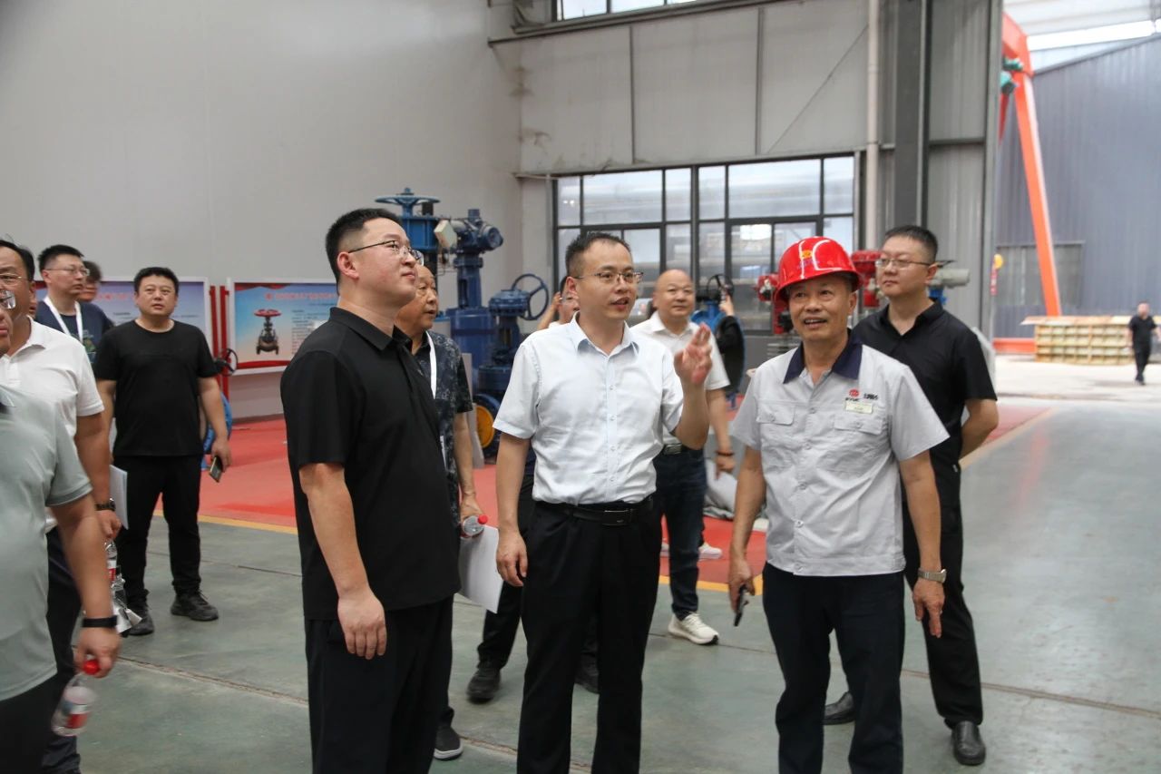 中国铸造协会杨程坤一行莅临北阀总厂股份邯郸生产基地考察交流 中国铸造协会杨程坤一行莅临北阀总厂股份邯郸生产基地考察交流
