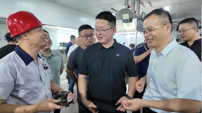 中国铸造协会杨程坤一行莅临北阀总厂股份邯郸生产基地考察交流 中国铸造协会杨程坤一行莅临北阀总厂股份邯郸生产基地考察交流